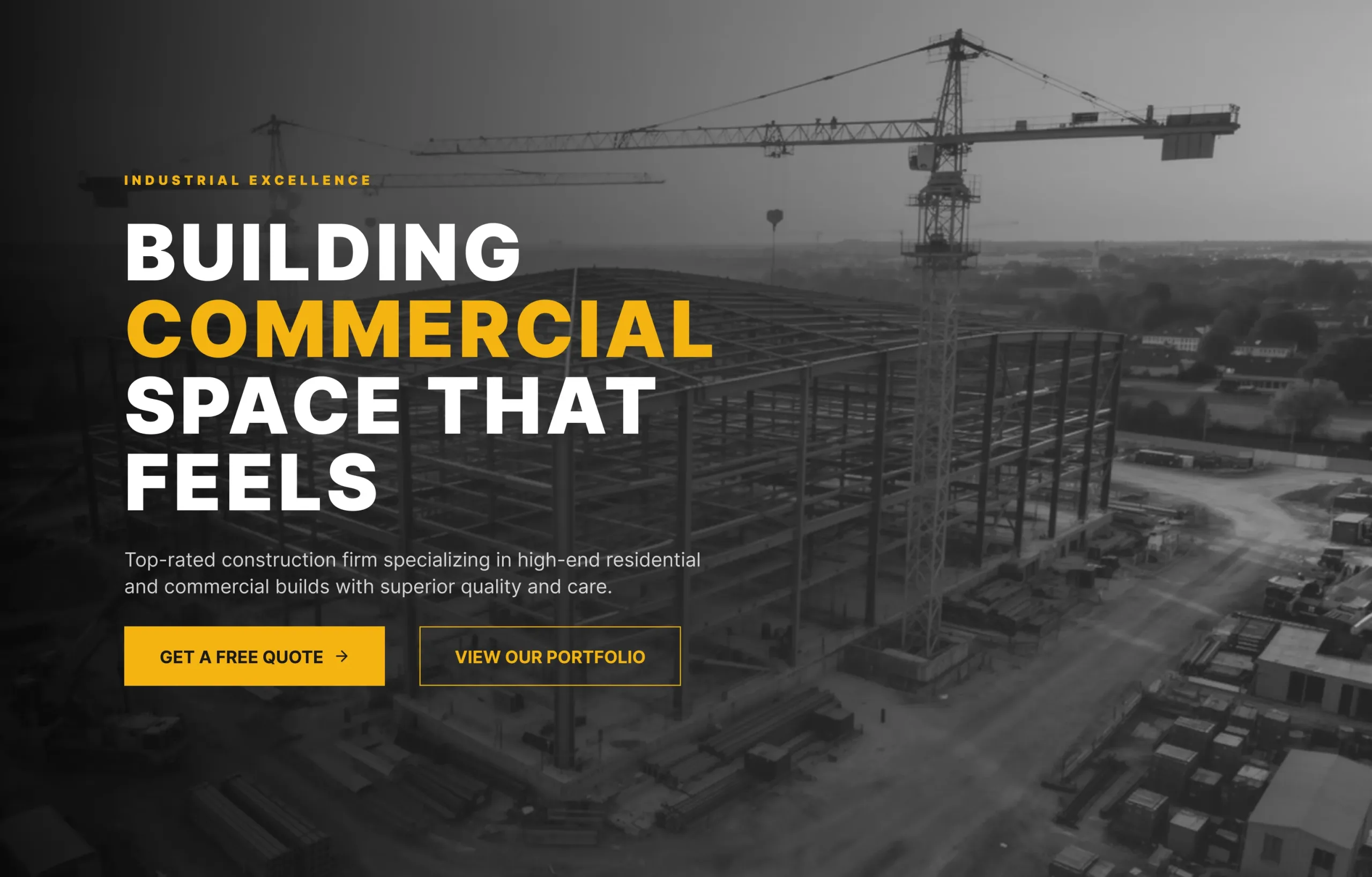 Commercial Construction Website