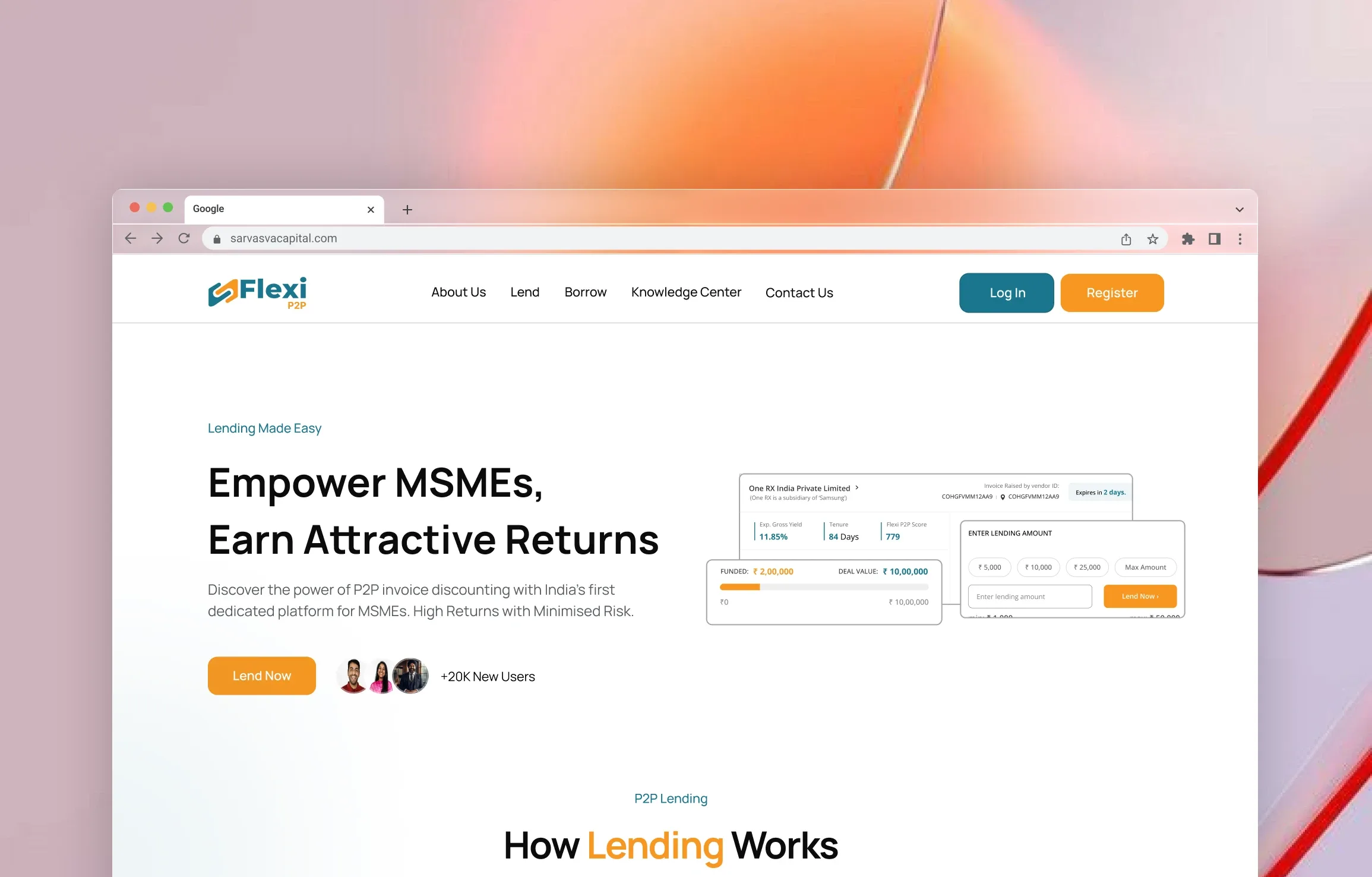 P2P Lending & Investment Platform