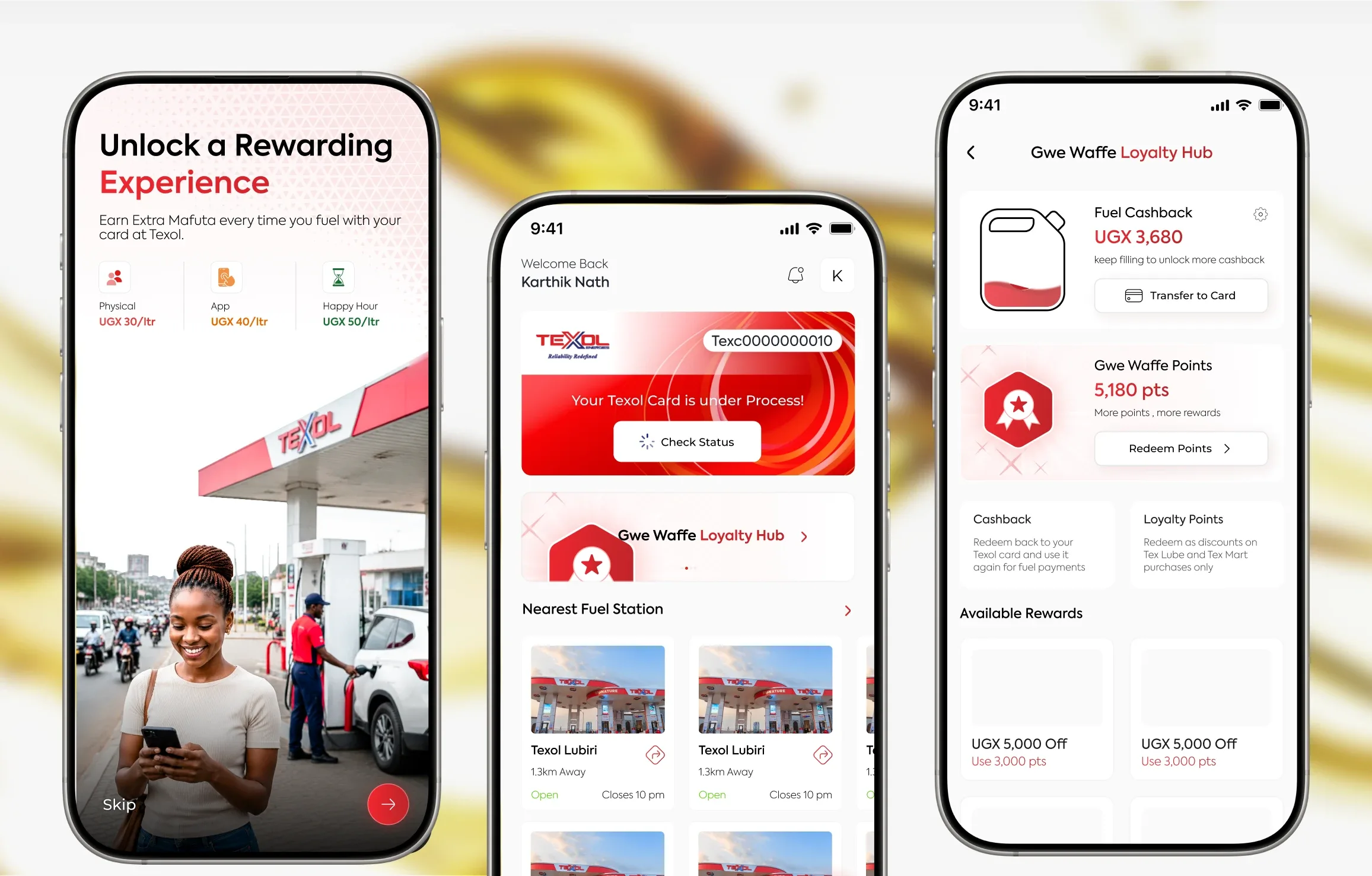 Fuel Card & Loyalty Management App