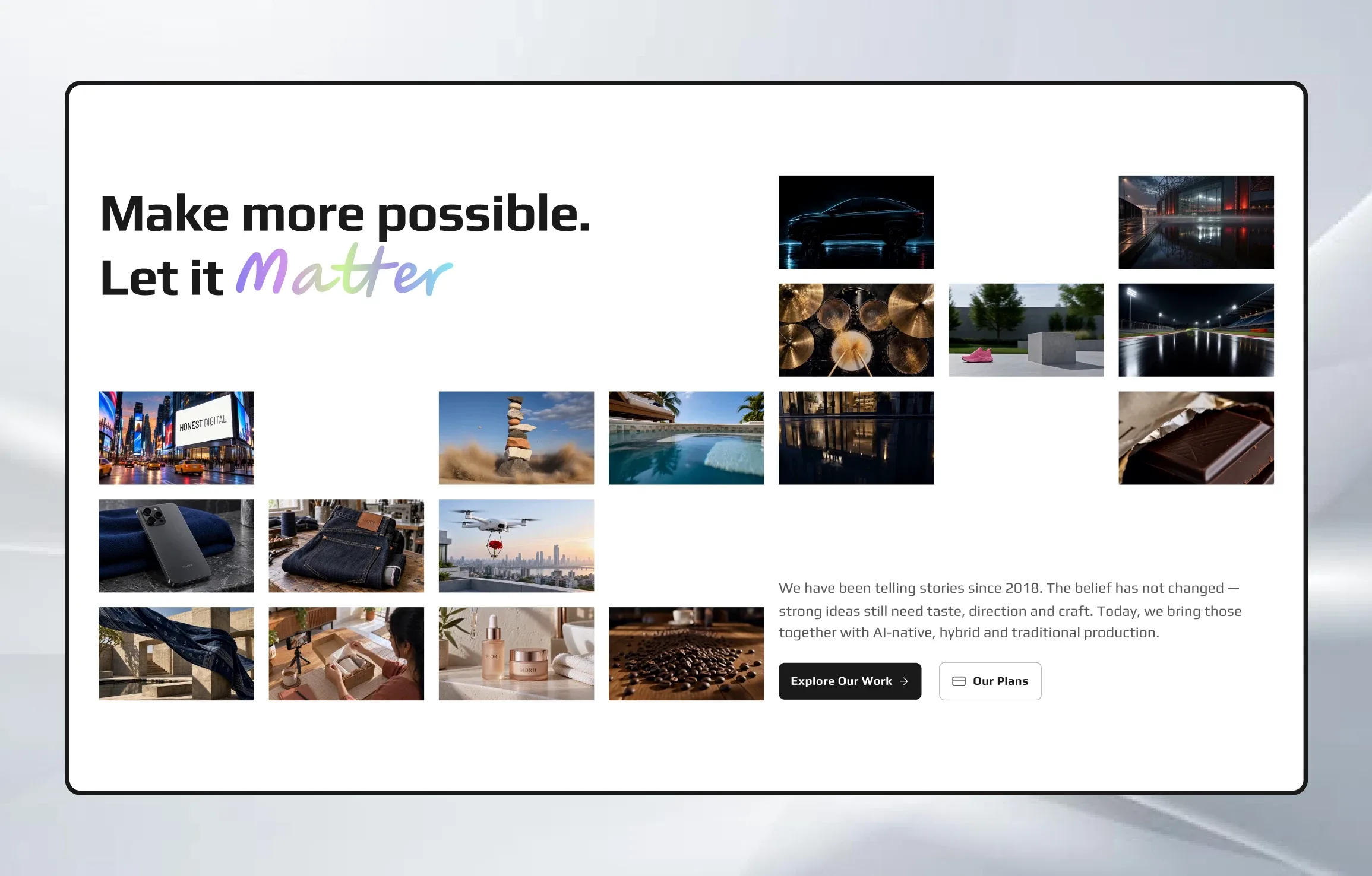 Marketing & AI Production Agency