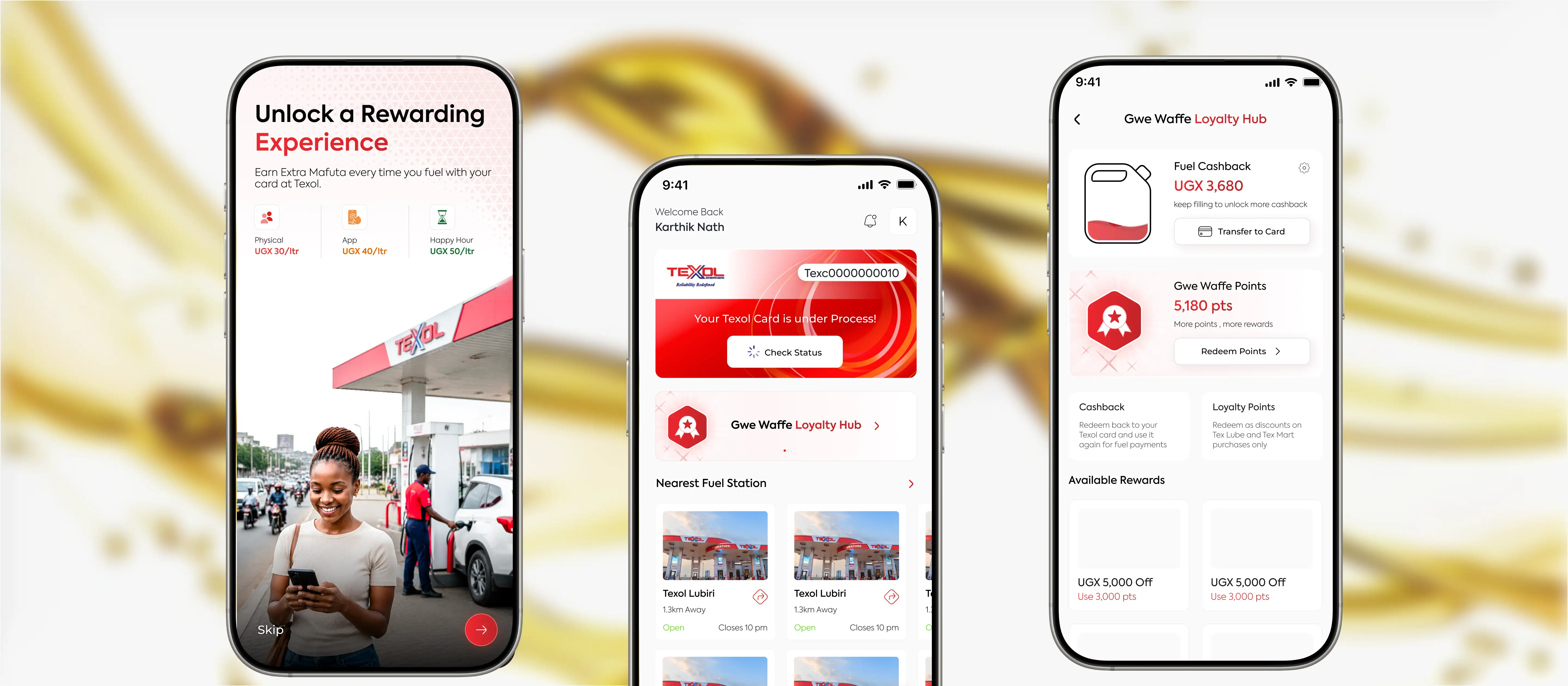 Fuel Card & Loyalty Management App